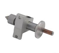 Centro vivo de doble rodamiento para mini máquinas de torno - Centro giratorio ajustable con estabilidad mejorada, rotación y giro suaves (yo