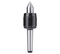 Centro vivo MK2, punto HSS de 60 grados, cuerpo de acero 40Cr, centro de contrapunto vivo resistente, herramienta de torno CNC para trabajos CNC de torno de madera y metal