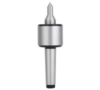 Centro Vivo MT3 para Tornos y CNC |Punto de 60° de alta precisión de 0,000197" | Capacidad de carga de servicio pesado de 440 lbs | Acero al carbono templado para una vida útil