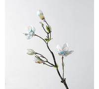 Centros de mesa de invierno que encienden la belleza de los hogares, flores artificiales para Navidad (azul, talla única)