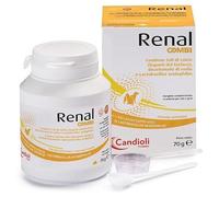 CentroVete Renal Combi 70 g para Perros y Gatos. Pienso complementario en Polvo, Contiene Sales de Calcio.