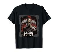 Centurión con Casco Romano, Guerrero Romano del Arte Grunge Camiseta