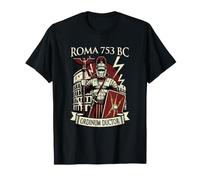 Centurión con Casco Romano, Guerrero Romano del Arte Grunge Camiseta