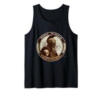 Centurión con Casco Romano, Guerrero Romano del Arte Grunge Camiseta sin Mangas