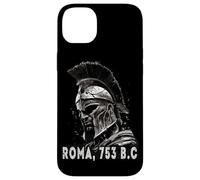 Centurión con Casco Romano, Guerrero Romano del Arte Grunge Carcasa para iPhone 14 Plus