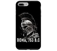 Centurión con Casco Romano, Guerrero Romano del Arte Grunge Carcasa para iPhone 7 Plus/8 Plus