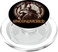 Centurión con Casco Romano, Guerrero Romano del Arte Grunge PopSockets PopGrip para MagSafe