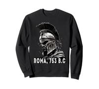 Centurión con Casco Romano, Guerrero Romano del Arte Grunge Sudadera
