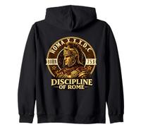 Centurión Romano con Casco Ilustración Arte Roma Antigua Sudadera con Capucha