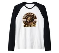 Centurión Romano SPQR Ejército Romano Guerreros Imágenes Camiseta Manga Raglan