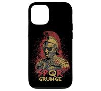 Centurión Romano SPQR Estilo Grunge Gráfico Vinta Carcasa para iPhone 12/12 Pro