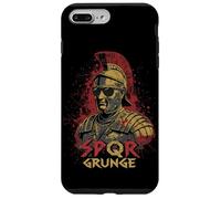 Centurión Romano SPQR Estilo Grunge Gráfico Vinta Carcasa para iPhone 7 Plus/8 Plus