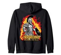 Centurión Romano | SPQR Soldado Imperio Romano Ejército Sudadera con Capucha
