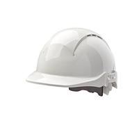 Centurion S09CWRF Concept - Casco de Seguridad con Rejilla de ventilación, Color Blanco