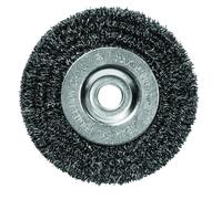 Century Drill & Tool 76841 4 """" Rueda gruesa de alambre de la molinillo del banco delgado 1/2 """" Arbor universal 4 500 RPM - Ideal para la limpie