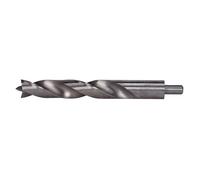 Century Drill & Tool Brocas fraccionarias HSS para madera de 1 pulgada, vástago reducido de 1/2 pulgada