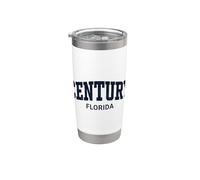 Century Florida Vintage Vaso térmico de acero inoxidable de doble pared