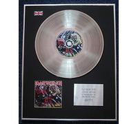 Century Music Awards - IRON MAIDEN - Disco CD Platinum LP de edición limitada - NÚMERO DE LA BESTIA