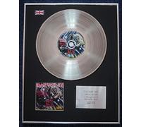 Century Presentations Iron Maiden - Disco LP de edición limitada CD Platinum - Número de la bestia