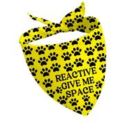 CENWA 1 bandana Anxious/Reactive Give Me Space Over the Collar, bandana de rescate para perros Give us Space (Reactive Space UK)
