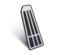 Cenxii Almohadillas Pedales Cubierta Pedal Reposapiés Muerto Acero Inoxidable para Camry para Avalon para Lexus para ES LHD, Cinta Antideslizante Sin Taladro Pedales Coche