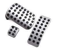 Cenxii Almohadillas Pedales Cubiertas De Pedal Acelerador Freno Acero Inoxidable para Benz para AB para CLA para GLA para ML para GL para R Clase LHD Solamente Pedales Coche