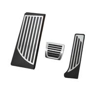 Cenxii Almohadillas Pedales Cubiertas de Pedal Acero Inoxidable para Alfa para Romeo para Stelvio 2017-2023 LHD Antideslizante sin instalación Taladro Pedales Coche