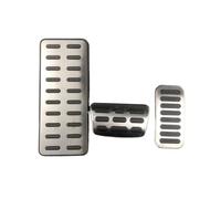 Cenxii Almohadillas Pedales Cubiertas Pedal Antideslizantes Acero Inoxidable para Hyundai, para Elantra, para Accent, para IONIQ, LHD, RHD, AT MT, Sin Taladro Pedales Coche