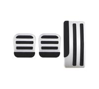 Cenxii Almohadillas Pedales Pedales Acelerador Freno Acero Inoxidable para Navara para NP300 para Frontier 1997-2022 AT MT Antideslizantes Sin Taladro Pedales Coche