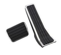Cenxii Almohadillas Pedales Pedales De Freno Gas Acero Inoxidable para Mazda para 3 para CX-30 para MX-30 19-23 AT MT Antideslizantes Sin Taladro Pedales Coche
