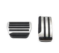 Cenxii Almohadillas Pedales Pedales De Freno Gas Aluminio para Nissan para X-Trail para Qashqai para Murano LHD RHD AT MT Antideslizantes Sin Taladro Pedales Coche