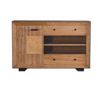 Cenz-888 Aparador rústico Aparador Tipo Buffet, Mesa Consola, Mesa de Entrada, Mesa Auxiliar for Pasillo, Sala de Estar, Dormitorio, Resistente y Estable Aparador