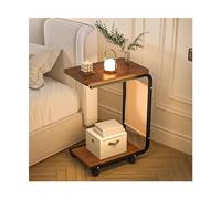 Cenz-888 Aparador rústico Estante de Almacenamiento for mesita de Noche for Dormitorio, sofá, Sala de Estar, mesita de Noche Minimalista, pequeña y movible Aparador