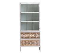 Cenz-888 Aparador rústico Gabinetes de Base de Cocina, gabinete de Almacenamiento Tipo aparador, gabinete de Entrada con 2 cajones, gabinete for vinos Tallado en Madera Maciza Aparador