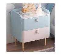 Cenz-888 Aparador rústico Mesita de Noche de Madera Maciza Estilo Minimalista Crema, pequeño Armario de Almacenamiento Aparador(D)