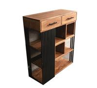 Cenz-888 Aparador rústico Mueble Tipo Buffet, Armario de Madera con cajones, Mueble de Almacenamiento for Entrada, Mueble Auxiliar for buffets y aparadores, for Comedor, Dormitorio, Pasillo Aparador