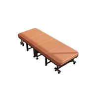 Cenz-888 Cama portátil Cama Individual Ajustable, Plegable for Oficina, sillón for Adultos en casa, acompañante de Hospital(Negro,Medio)