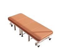 Cenz-888 Cama portátil Cama Plegable con cabecero Ajustable, sillón de Oficina, compañero Hospital(Blanco,XL)