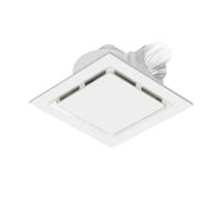 Cenz-888 Ventilación Ventilador de techo yeso PVC con orificio abierto y motor cobre for cocina baño, potente silencioso