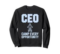 CEO Camp Aventura de camping en todas las oportunidades Sudadera