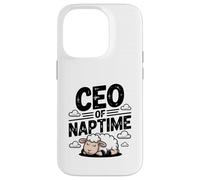 CEO de Naptime Funny Sheep Lover Sleep Carcasa para iPhone 14 Pro