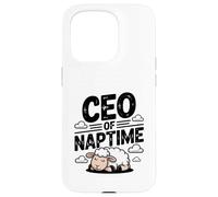 CEO de Naptime Funny Sheep Lover Sleep Carcasa para iPhone 15 Pro