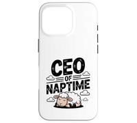 CEO de Naptime Funny Sheep Lover Sleep Carcasa para iPhone 16 Pro