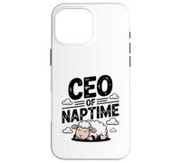 CEO de Naptime Funny Sheep Lover Sleep Carcasa para iPhone 16 Pro MAX