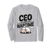 CEO de Naptime Funny Sheep Lover Sleep Manga Larga