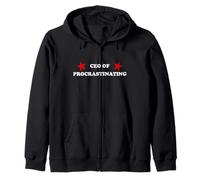 CEO de Procrastination Funny Sudadera con Capucha