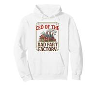 CEO de The Dad Fart Factory Fart Father Farting Vintage Sudadera con Capucha