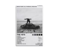 ceok Póster de The 1975 Being Funny In A Foreign Language Cover Album Poster Wall Art Decor Print Picture Paintings for Living Room Decor 12x18inch(30x45cm) Unframe-style