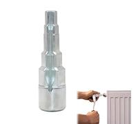 CeoxThao Adaptador de Broca Magnético 1/2" con Enchufe Hexagonal, Llave Escalonada Radiador Universal para Destornillador Eléctrico, Acero al Cromo Vanadio, para Plomería y Radiadores