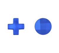 Ceozon 2 Pcs Metal D-Pads Replacement Parts Directional Pad Kits for Xbox One Elite Xbox One Elite Series 2, Xbox Elite 2 Core Controller Button Paddles Accessories (Blue)